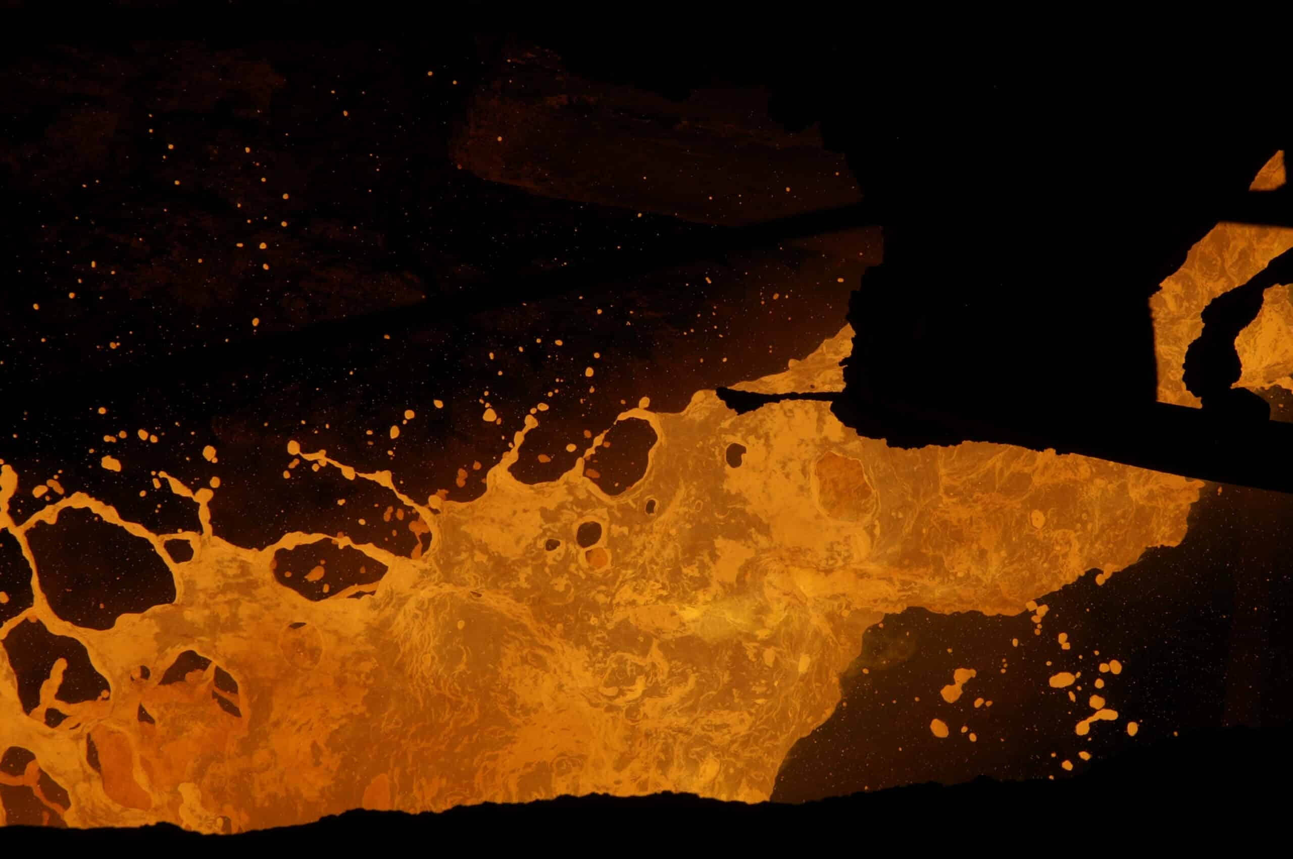 molten steel